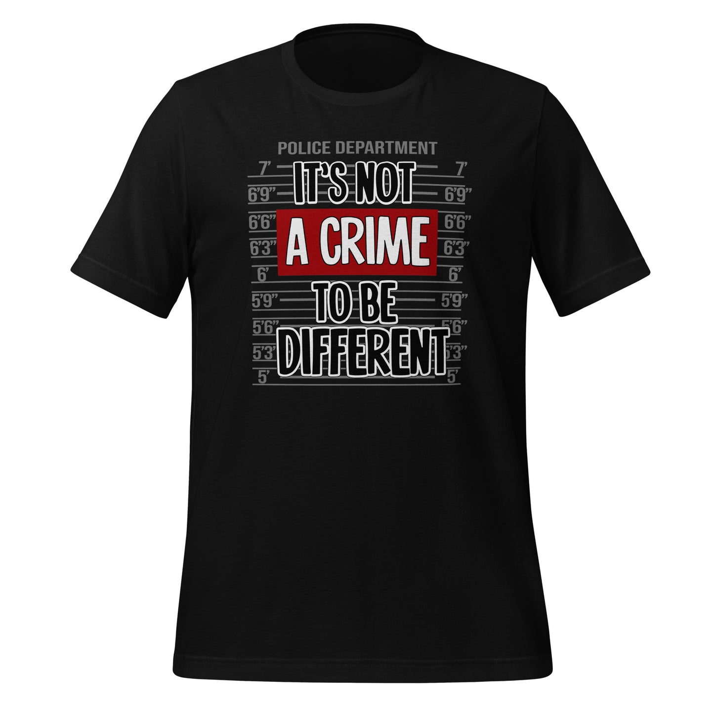 It's not a crime to be different